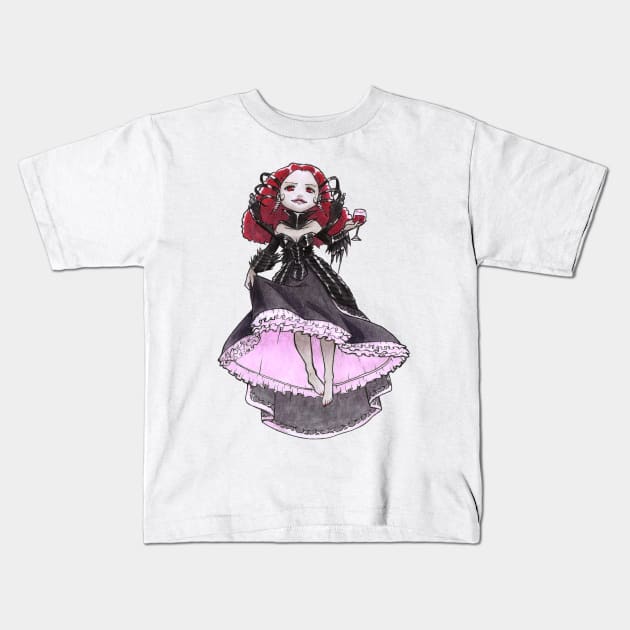 Olivia Voldaren Kids T-Shirt by KaylaNostrade